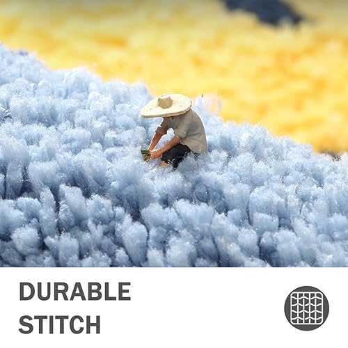 Miniatura 6 de Alfombra de baño de animales, lavable, divertida alfombra de baño de pato de microfibra suave y gruesa, antideslizante, absorbente de agua, para