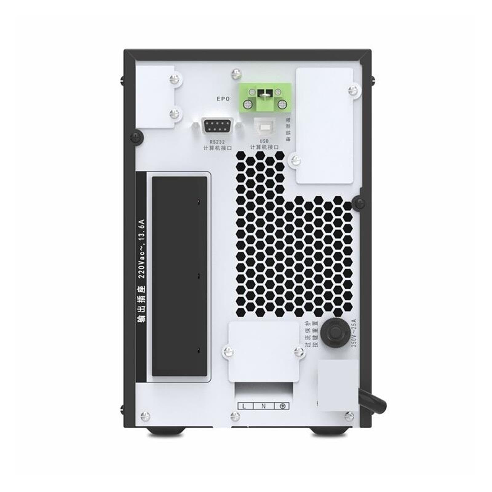 UPS en línea de 3000VA, alimentación ininterrumpida H3K-2400W