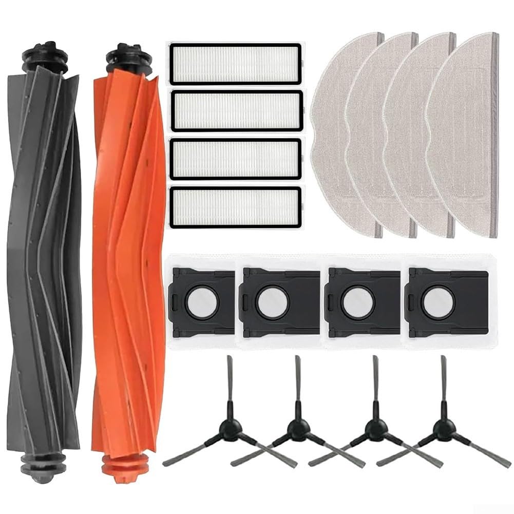 Kit di accessori di ricambio, set di filtri per aspirapolvere robot Mova S20 Ultra RLM71CE, set completo di accessori
