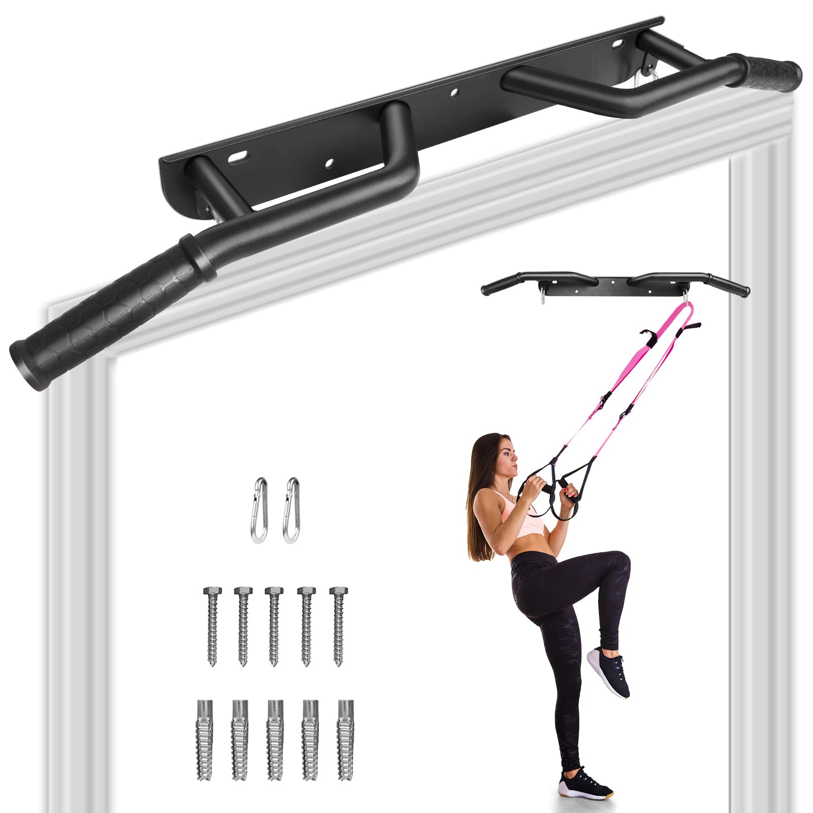 Buy Wall ed Doorway Pull Up Bar, Multifunctional Heavy Duty Chin Up