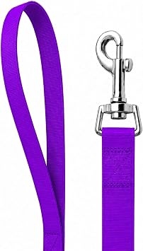 AKORD Strong Nylon Dog Pet Lead Leash, Purple