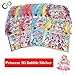 Produktbild 1Pcs 3D Cartoon Aufkleber Blase DIY Aufkleber Prinzessin für Kinder Mädchen Geschenke Wechseln der Kleidung Blase Aufkleber ZXH