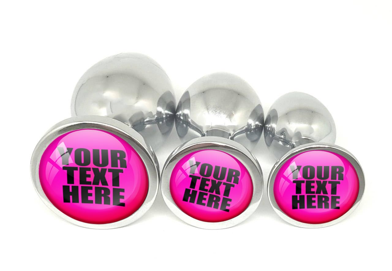 custom anal plug Amazon.com: Plug Emporium Hot Pink Personalized Custom Butt Plug This Ass  Belongs to Your Name Choose Your Size or Set of 3 : Health & Household main image 1