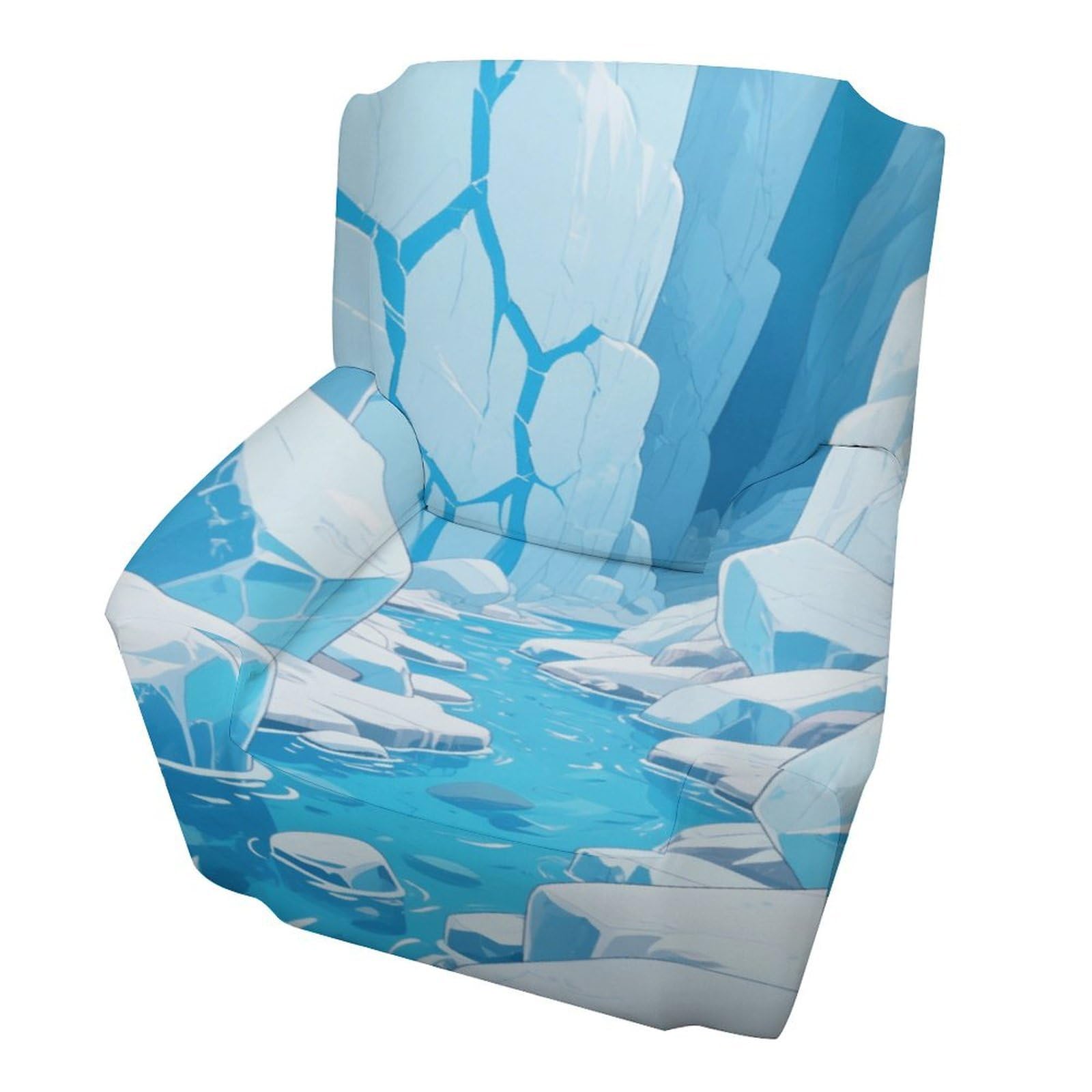 Fekiloot Style Glacier Canyon Couch Cover Sofa Cover Sofa Slipcover