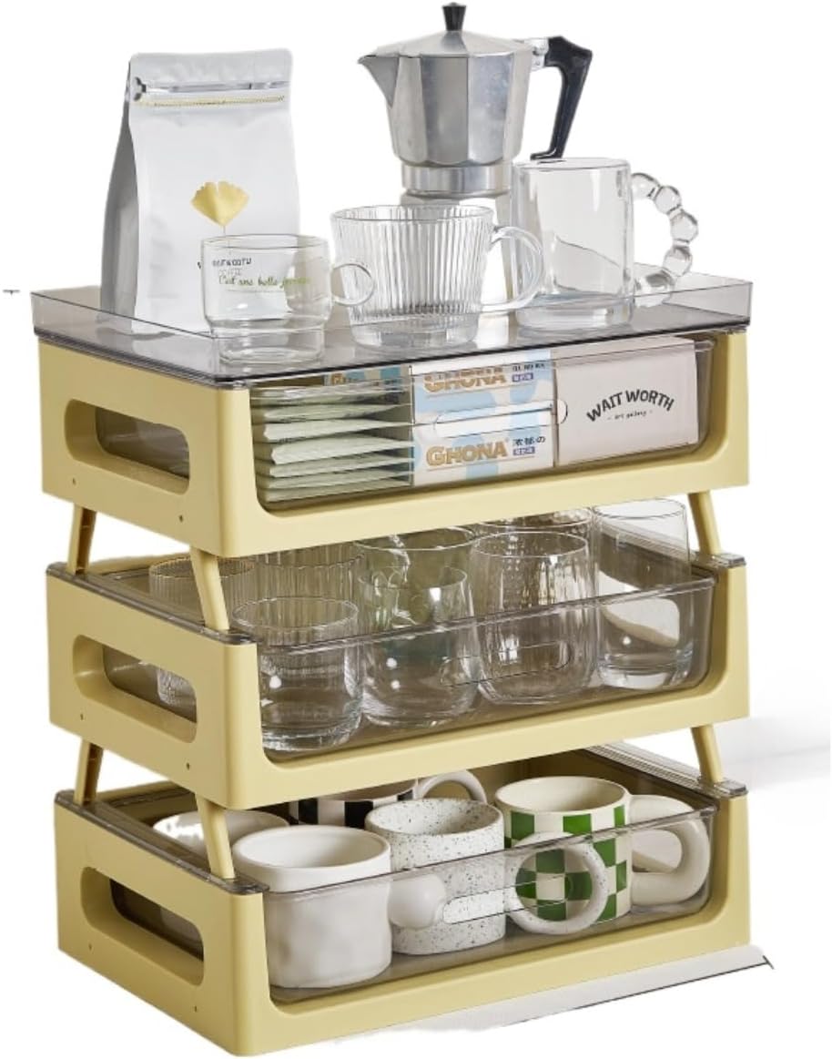 卓上収納 デスク上置棚 大容量 3階 ホワイト 卓上収納ラック 机上収納 オフィス収納 小物入れ引き出し化粧品収納 A4ファイルラッ