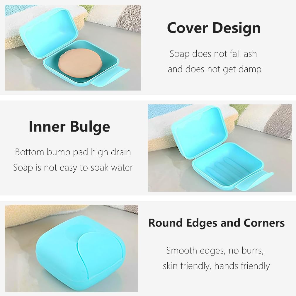 4PCS Travel Soap Case - Image 4