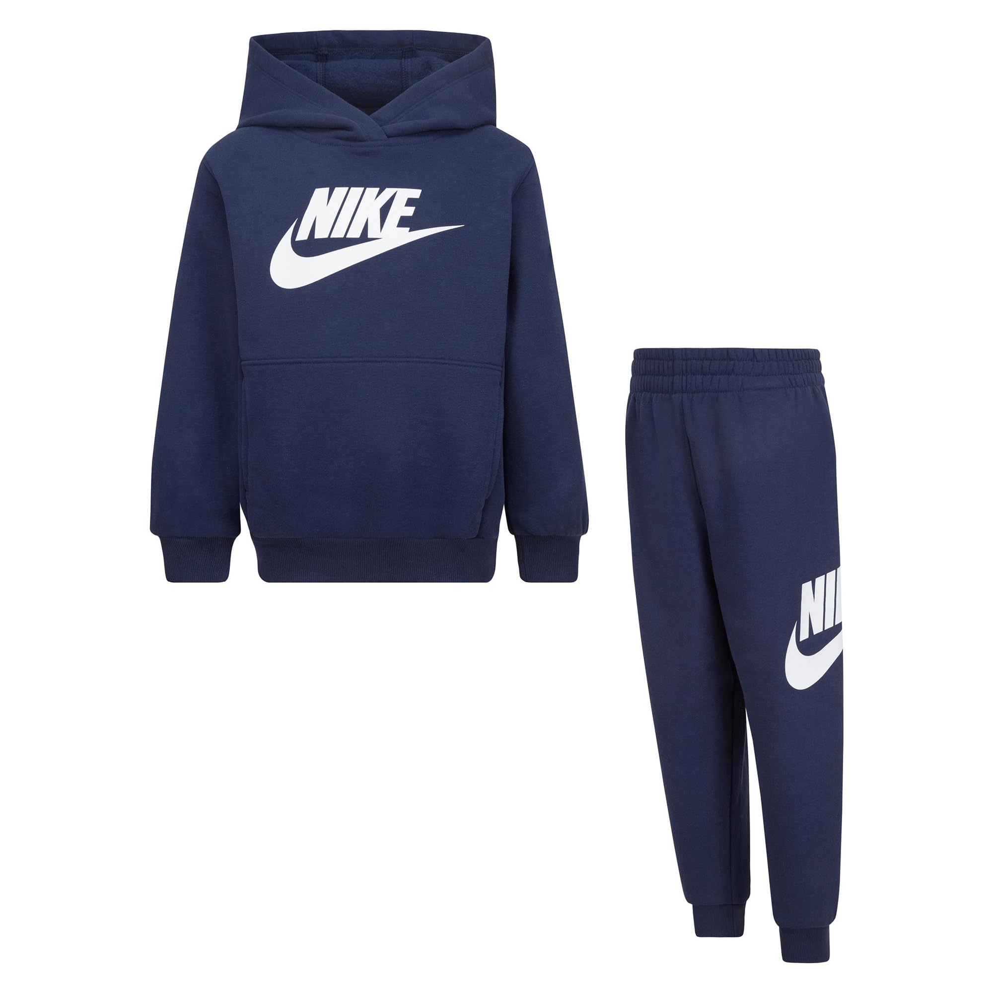 Nike Blue Kids Club Fleece Tracksuit In Navy - 2 - 3 Yrs