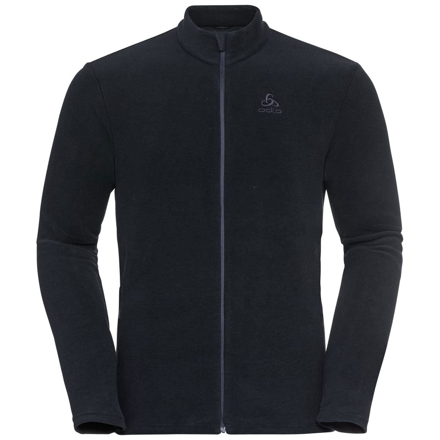 Odlo Roy Fleecejacke Herren – Warmer Full-Zip Midlayer zum Wandern