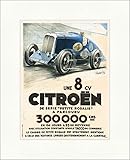  Biller Antik Citroen de Serie Petite Rosalie Bedos Paris France Impression d\'art Monde d\'affichage 062