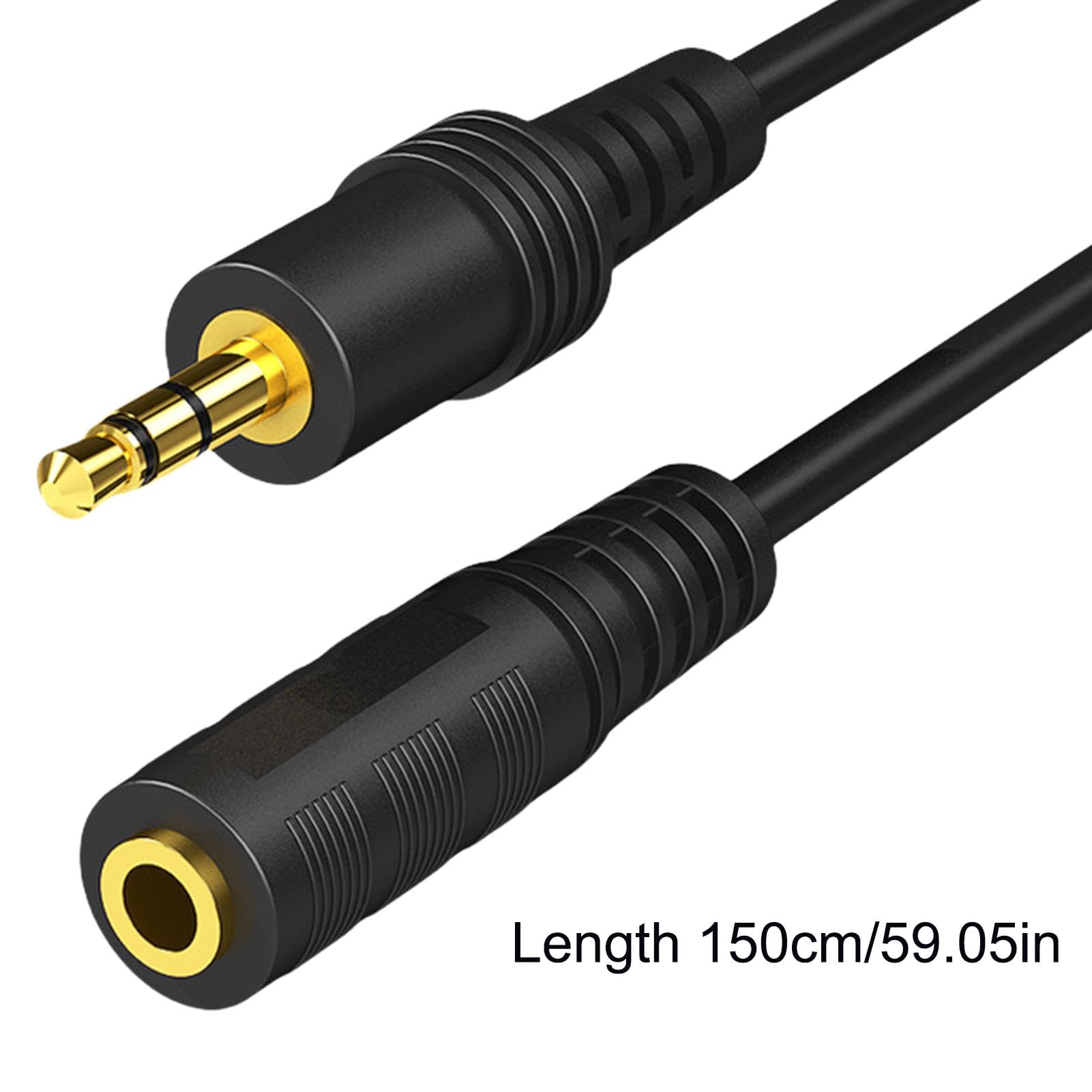Cavo prolunga per cuffie, prolunga jack per cuffie, Cavo prolunga per | cuffie da maschio a femmina, Prolunga cavo Aux, prolunga per cuffie stereo con audio Hi-Fi da 4,92 piedi per smartphone audio