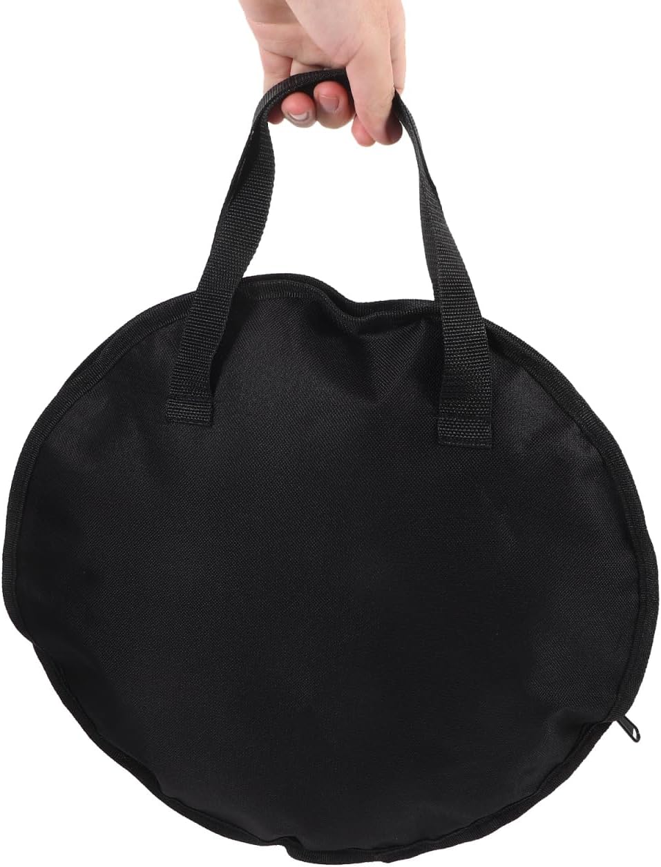 ERINGOGO 2pcs Carrying Case for Adult Tambourine Drum Practice Pad Waterproof Drum Storage Bag Fabric Pouch