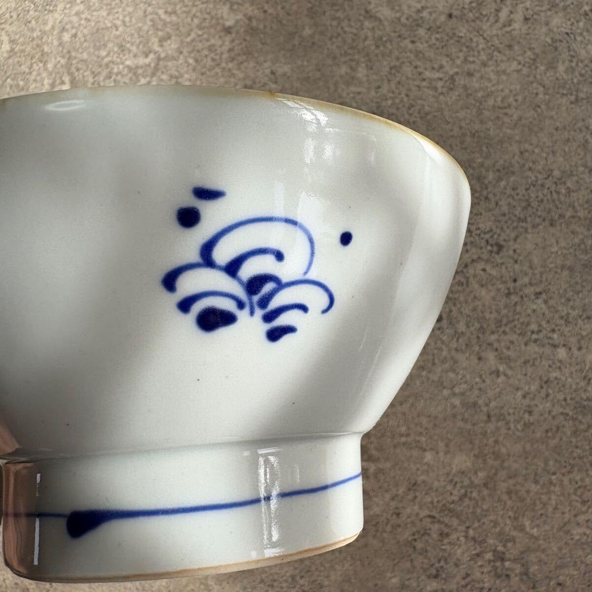 くらわんか茶碗 鶴 亀 2客セット 波佐見焼 くらわんか碗 飯碗 ご飯茶碗 縁起物 日本製 陶器 白 夫婦茶碗 和食器