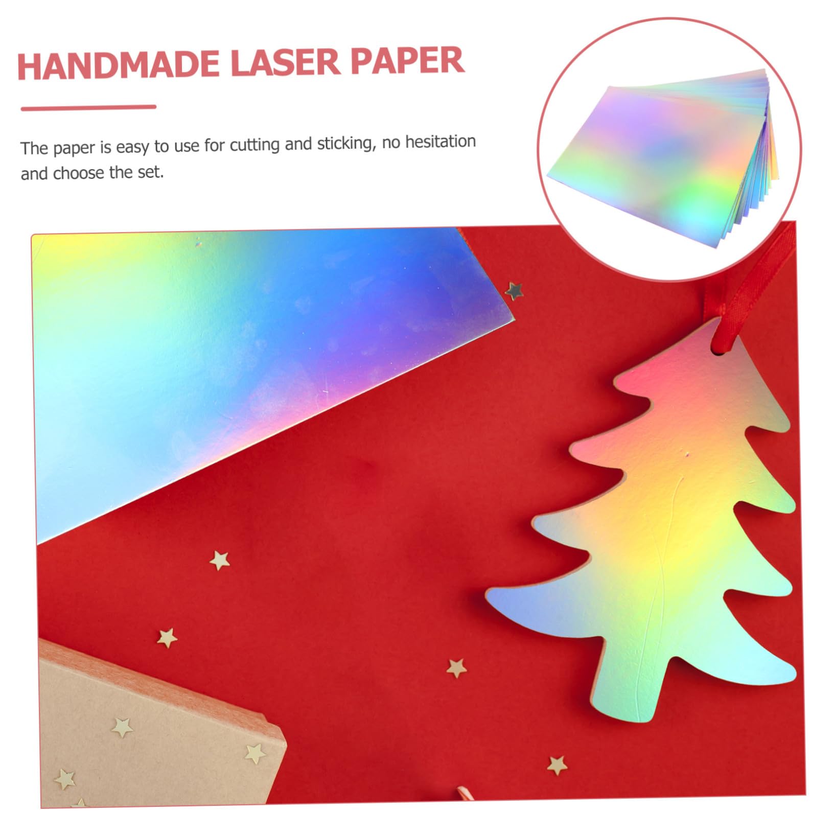 Angoily 50 Feuilles de Papier Artisanal à Plier Carrée pour Bricolage, Papier Cartonné Facile à Utiliser, pour Fêtes et Créations Manuelles D'garçon et Filles