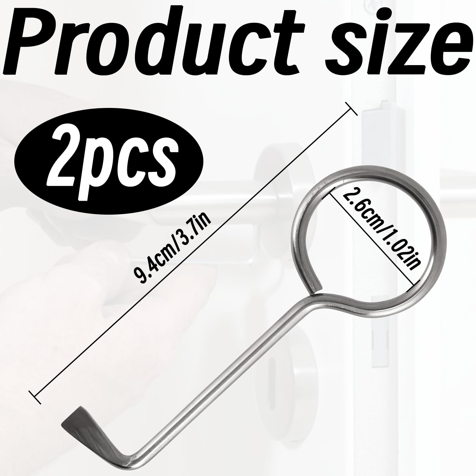 Kit De 4 Clés Passe-Partout – Outils De Crochetage De Serrure En Acier Inoxydable, Pour Urgences Et Dépannage