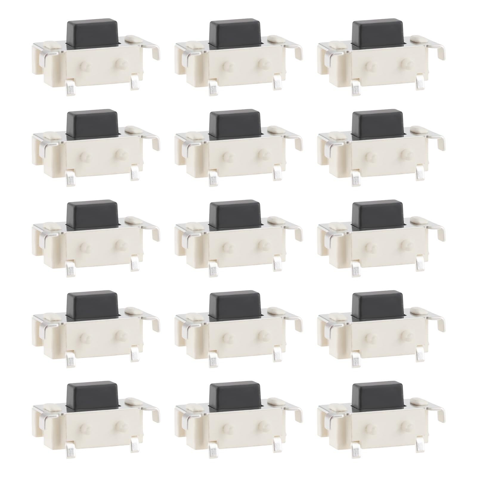 ECSiNG 50pcs Push Button Side Tactile Momentary Micro SMD SMT Tact Switch 5x7.8x3.8mm for Remote Controls Dashboards Solder