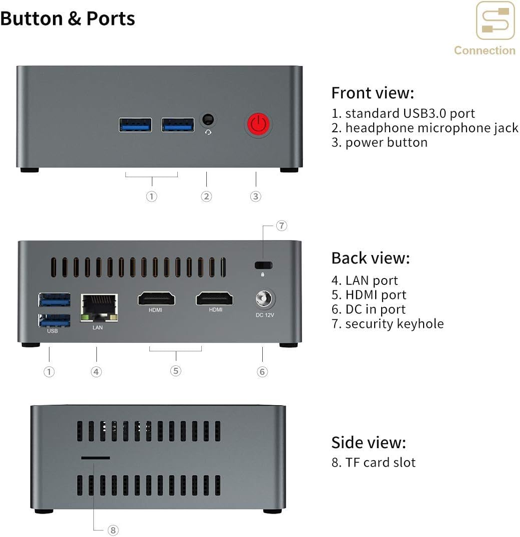 Gеt Dіѕсоunt оƒƒеr Mini PC Windows 10 Pro, Beelink J45 Intel Apollo Lake J4205 Processor 8GB / 256GB M.2 SSD, Supports 2.5'' HDD & SSD/4K/Dual HDMI/Dual WiFi/Gigabit Ethernet/Fan Lоwеѕt Prісе Mini PC Windows 10 Pro, Beelink J45 Intel Apollo Lake J4205 Processor 8GB / 256GB M.2 SSD, Supports 2.5'' HDD & SSD/4K/Dual HDMI/Dual WiFi/Gigabit Ethernet/Fan