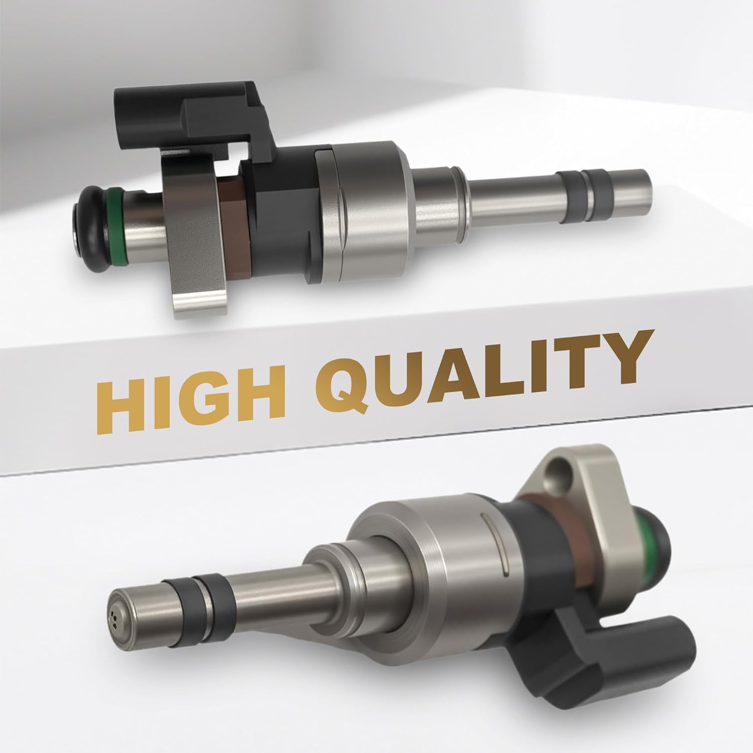 Partsflow Set Of 4 Fuel Injectors Compatible With 2016-2019 Buick Encore/2016-2020 Chevrolet Cruze Equinox Malibu Trax/2018-2020 GMC Terrain 12644767 FJ1293 55577403