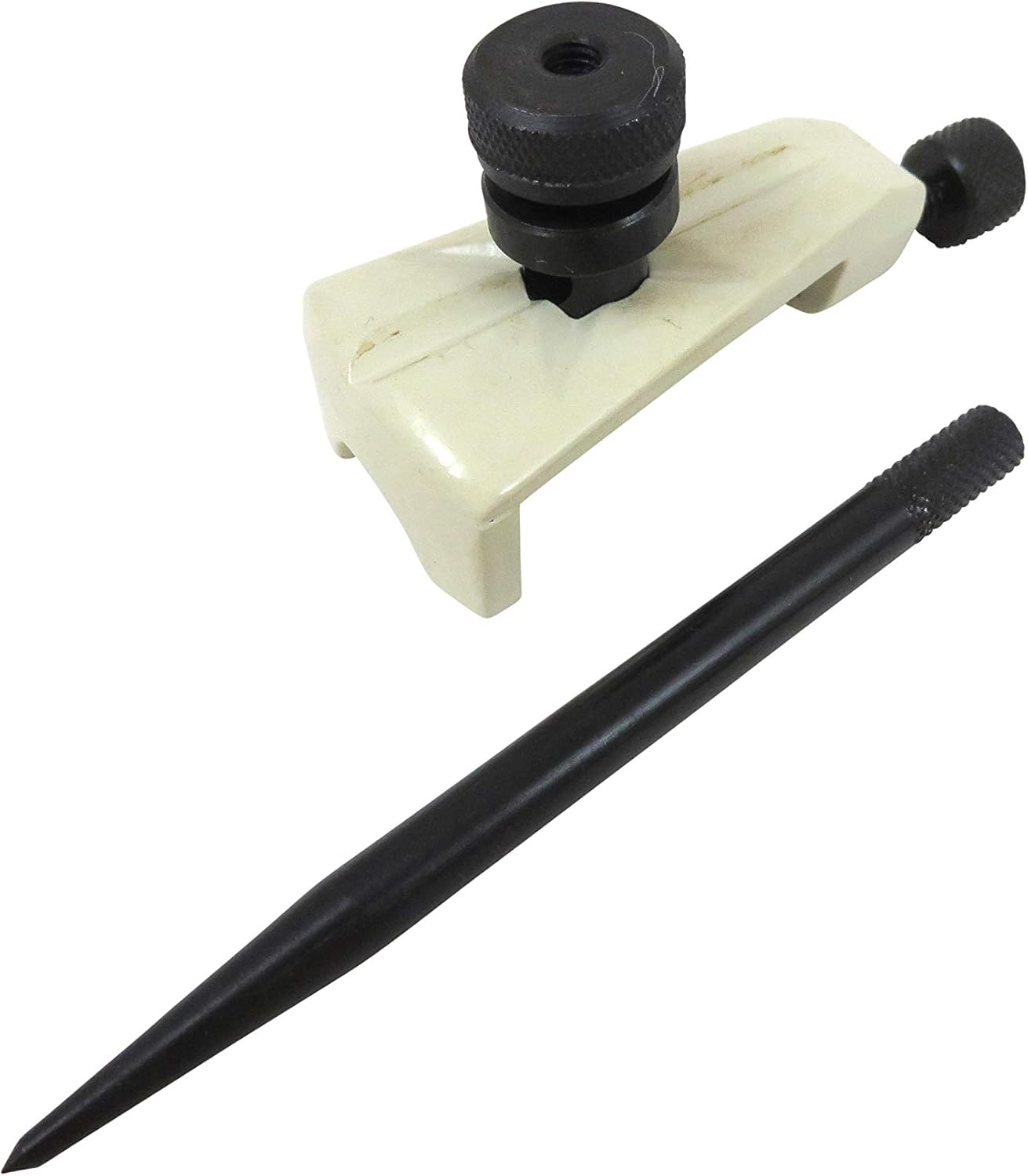 Taytools 468310 Large Adjustable Trammel Head Set Beam Compass, Pencil Holders, Hardened Points