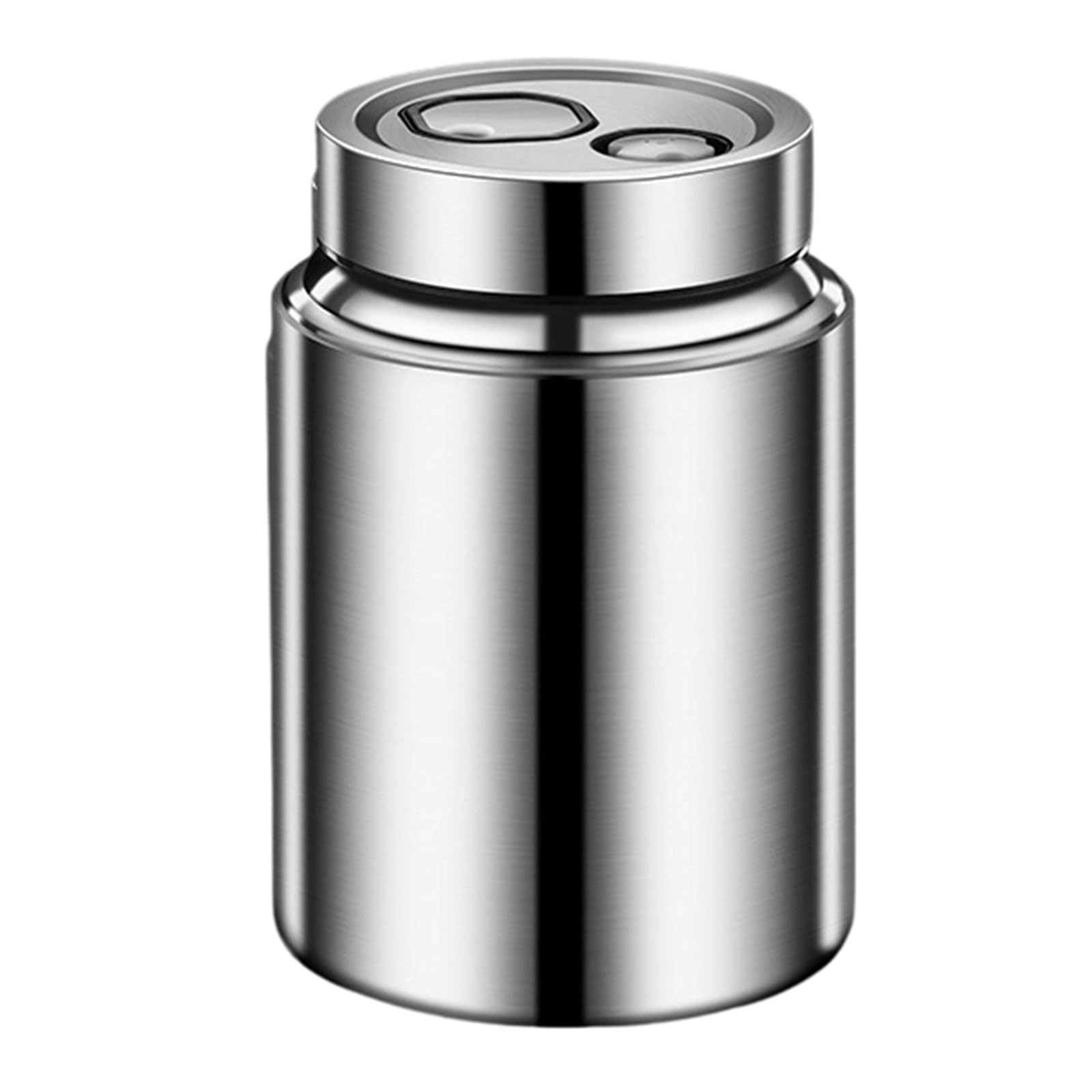 Linvimia Valves Stainless Steel Canister for Coffee Dry Food Proof Designs Food Preservation Container Duals Valves Stainless Steel Storage Container