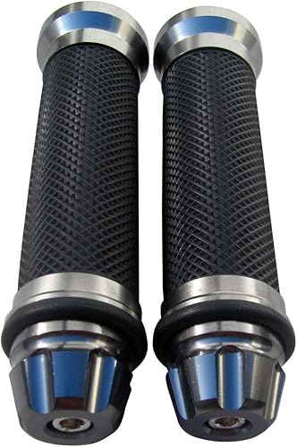 Miniatura 3 de MotorToGo Manillar de manillar de motocicleta CNC gris titanio de 78 pulgadas, gel compatible con Honda Goldwing 1100 GL1100A Aspencade 1983