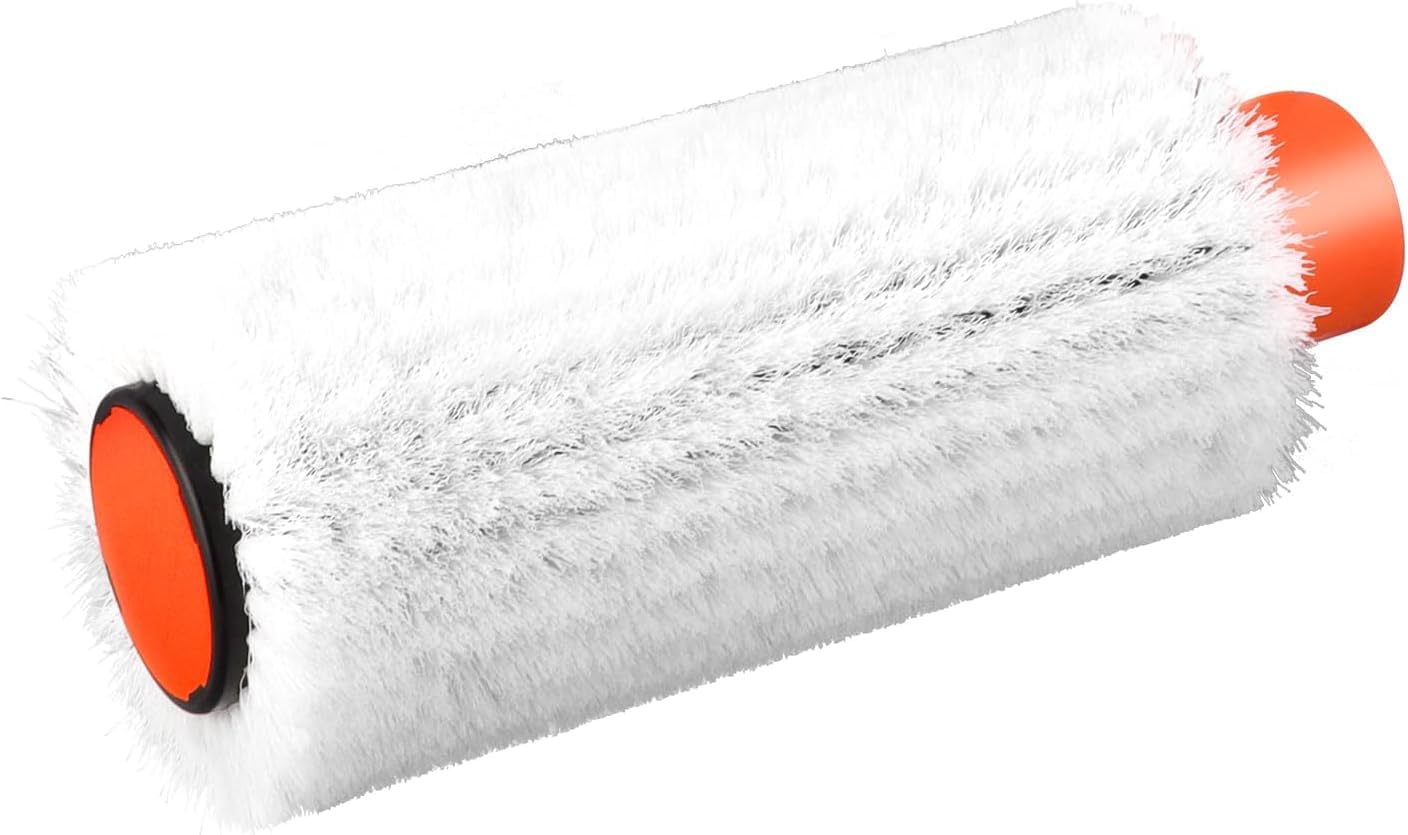 Brosse de Nettoyage Solaire pour Panneaux Solaires - Têtes de Remplacement, Brosse à Rouleau de Nettoyage pour Systèmes PV, Fenêtres, Toits de Patio, Vérandas