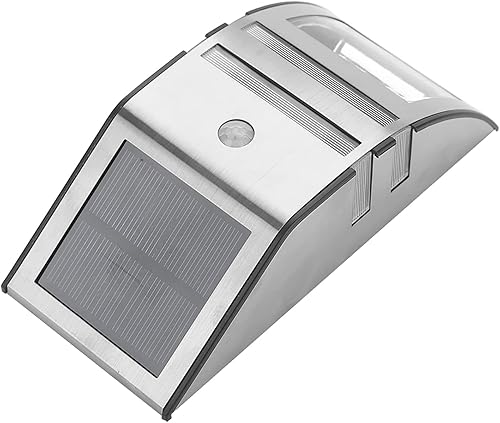 Miniatura 9 de Zerodis Luz solar de pared, fuente de luz LED, ahorro de energía, energía solar, a prueba de calor, lámpara con sensor de movimiento para