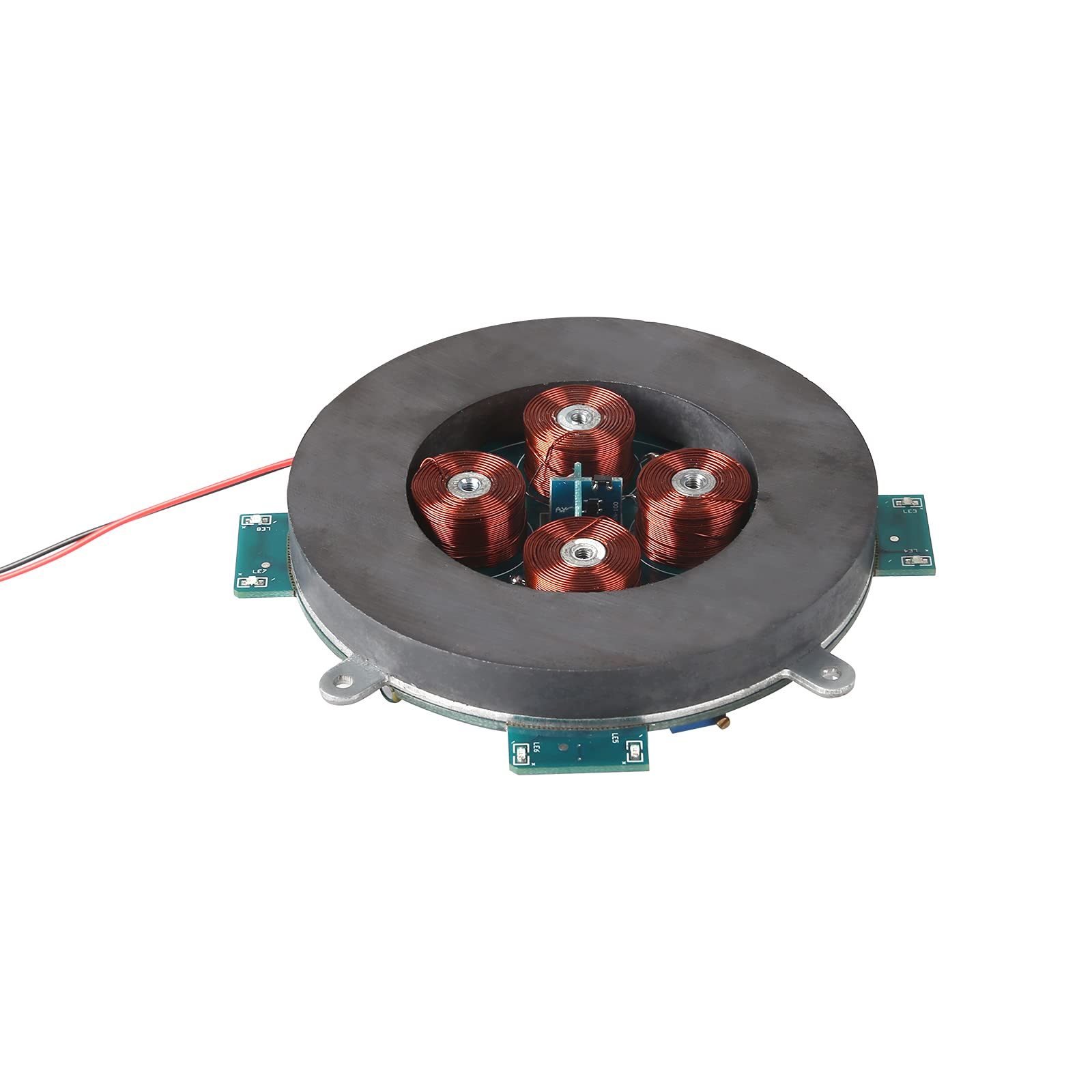 ToysWeltX Levitation magnétique Under-stacked - Module de suspension magnétique à suspendre avec lumière - 500 g