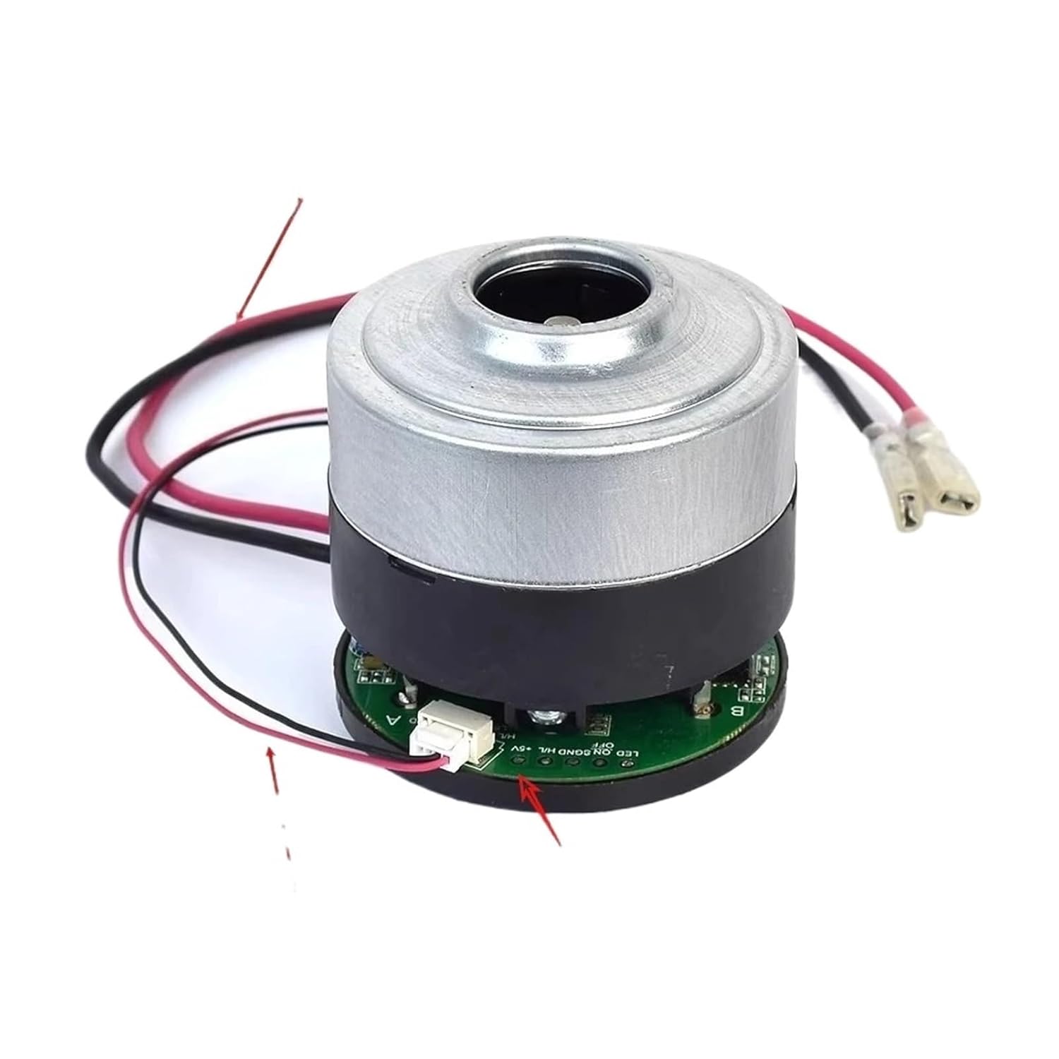 BLDC55 55mm Violent High-Speed Brushless Motor Fan Vacuum Cleaner Fan Motor DC 28.8V 29.6V 350W High-Power Built-in Drive