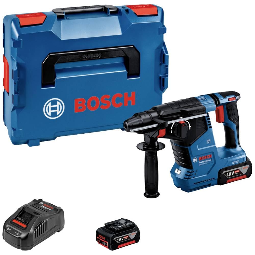 Bosch Professional GBH 18V-24 C, perforateur sans-fil SDS plus, 18V, 5 Ah