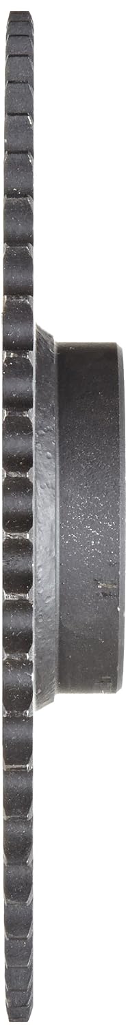 Martin Roller Chain Sprocket, Reboreable, Type B Hub, Single Strand, 40 Chain Size, 0.5" Pitch, 60 Teeth, 0.75" Bore Dia., 9.84" OD, 2.625" Hub Dia., 0.284" Width