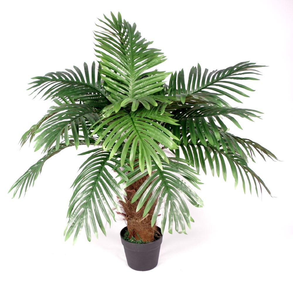 Artificial Princess Palm Tree Green Realistic Faux Indoor Home Office Decor
