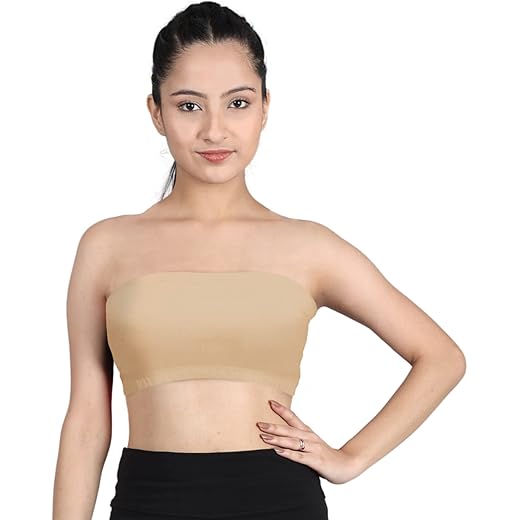 DChica Tube Bra for Girls, Non-Padded