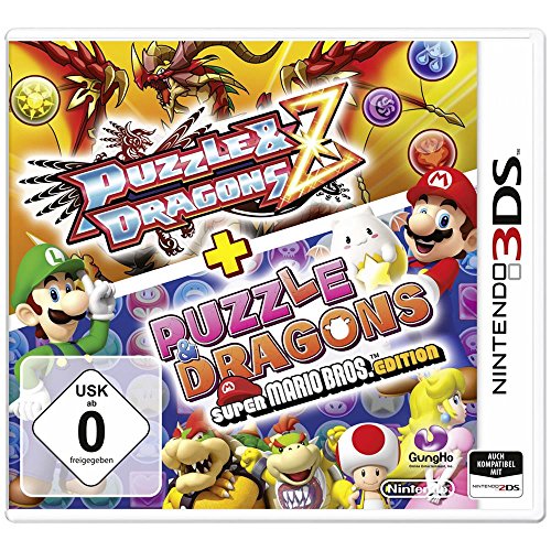 Puzzle & Dragons Z + Super Mario Bros Edition 3DS pack deux jeux de réflexion