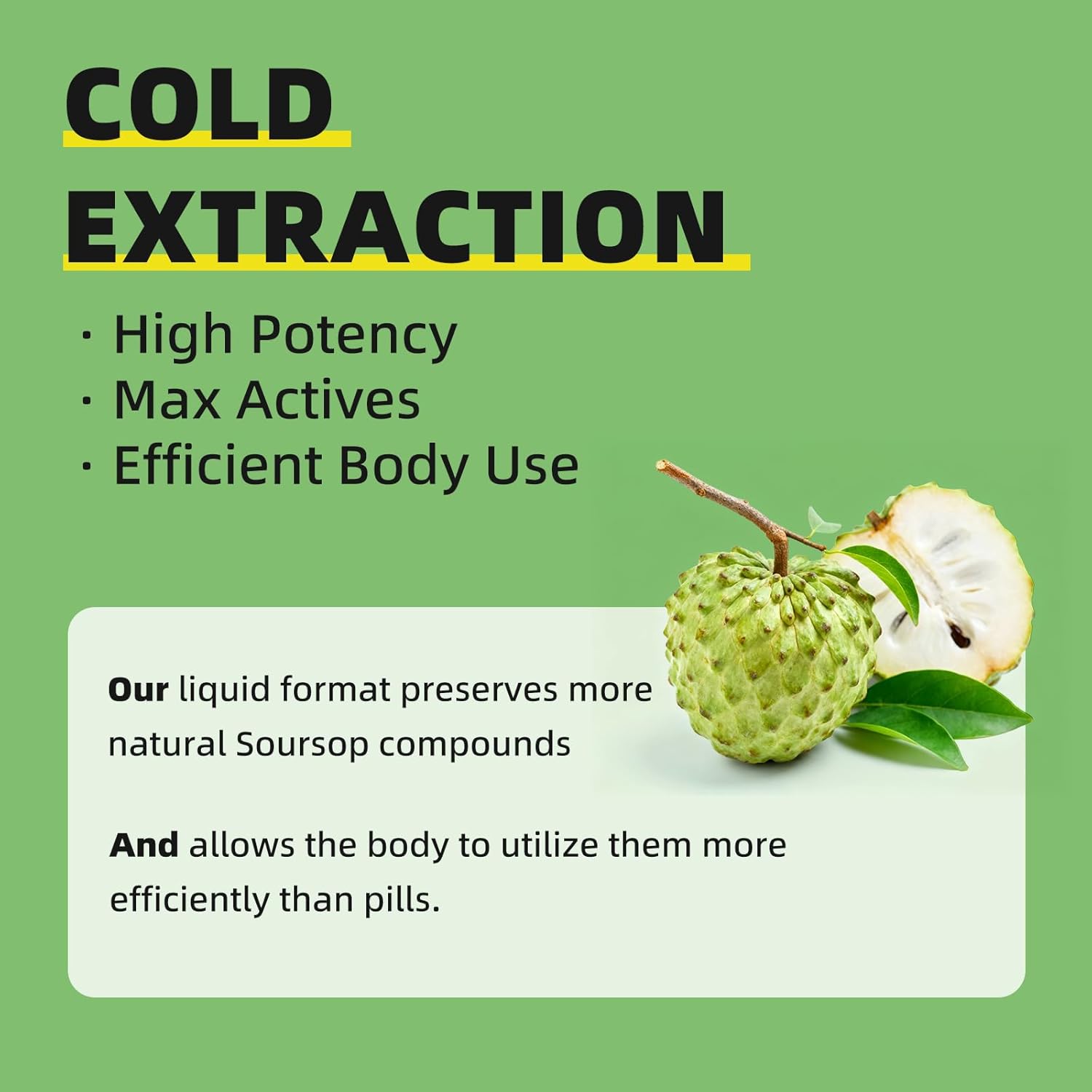 iMATCHME Soursop Graviola Liquid Drop for Cell Support & Regeneration, Immune System and Gut Health Support, Pure Soursop Bitters Liquid, High Absorption, Sugar/Gluten Free, Natural Flavor, 2 Fl Oz - Image 8