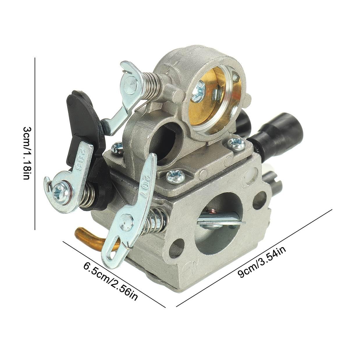 para Motosierra MS171 MS181 MS211 Piezas de carburador Motocicletas cortacésped Carburador Repuesto Moto