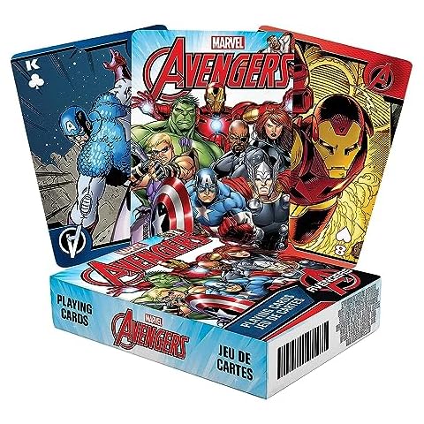 AQUARIUS Marvel Avengers Playing Cards Cover