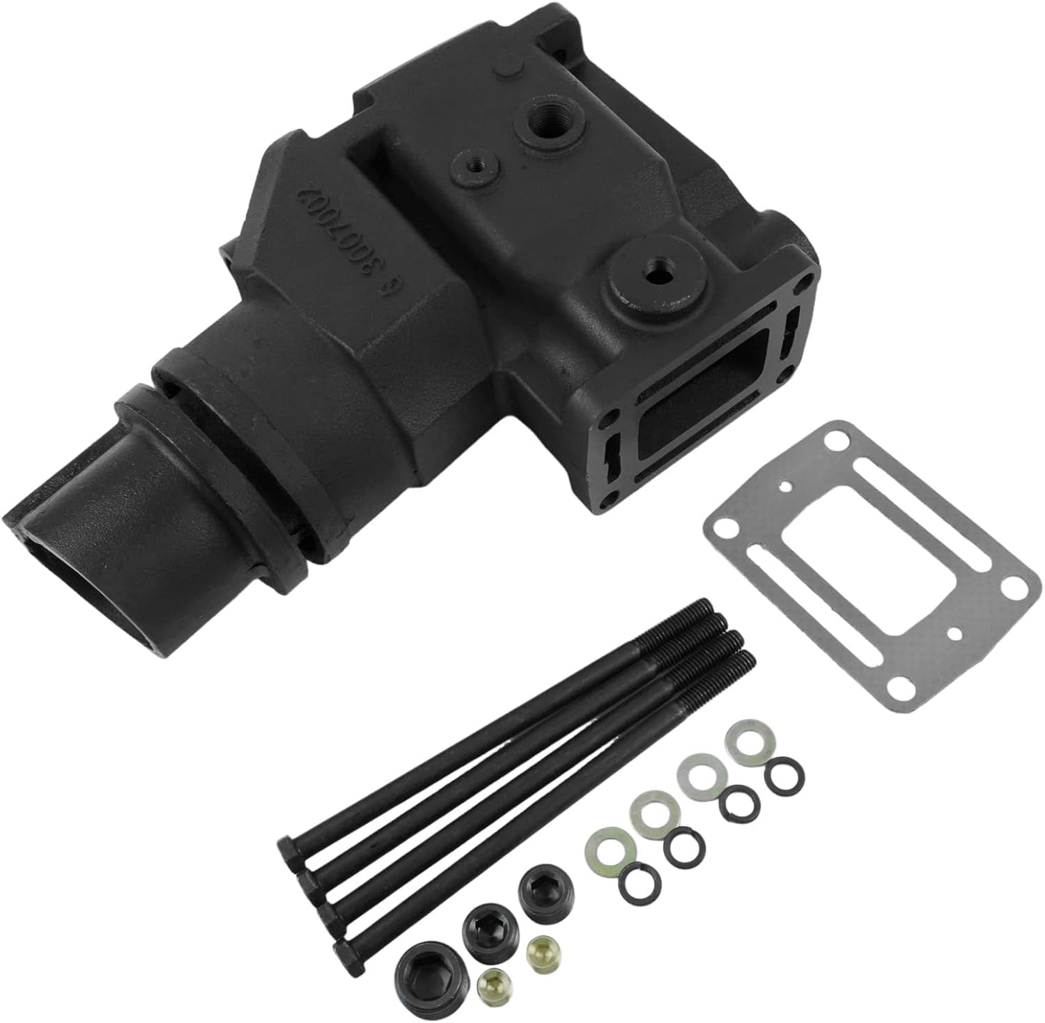 913784 Exhaust Riser Elbow For Volvo Penta OMC 4.3 5.0 5.7 5.8L 305 350 V6 | For 3855270 3850456 3857944 High-quality Cast Iron 7.8 Inch Tall