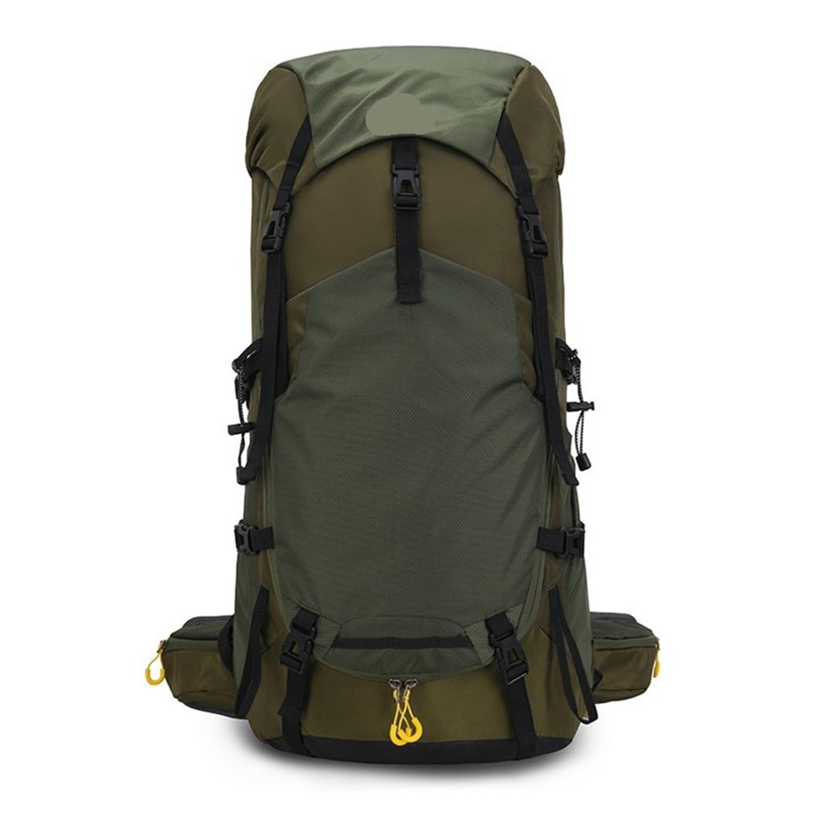 Zaino da campeggio da arrampicata da 60 litri con copertura antipioggia, grande zaino impermeabile per escursionismo, trekking, alpinismo, idratazione
