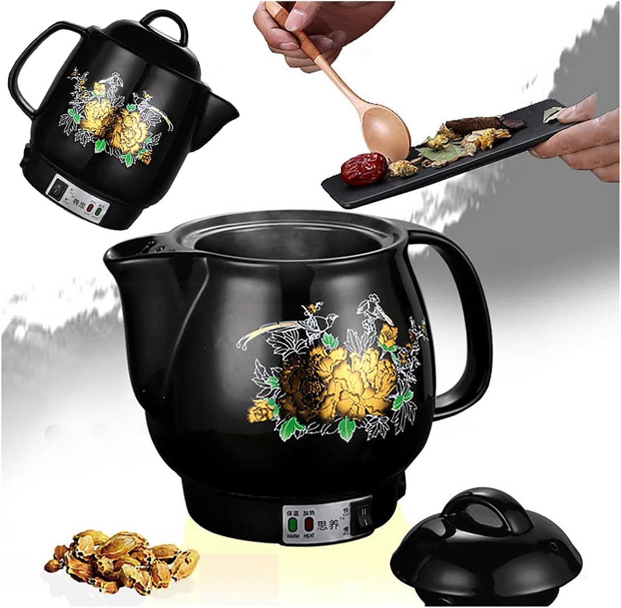 Olla Eléctrica para Medicina 4L, Infusor Térmico Automático