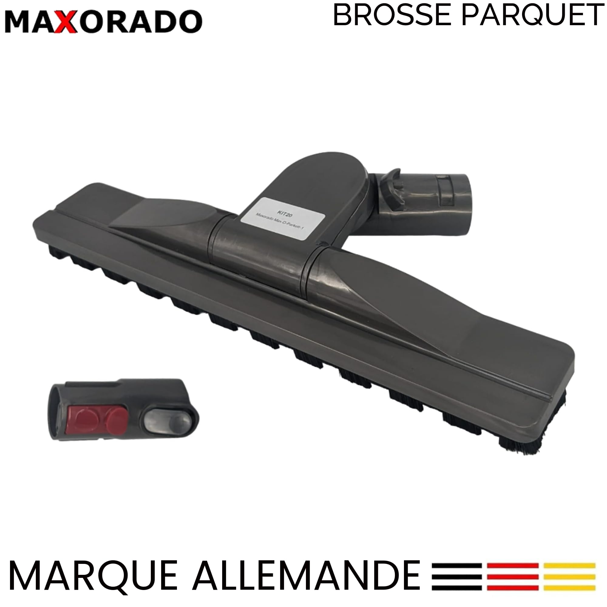 Buse de parquet Buse pour sols durs pour BigBall Brosse de parquet Buse de sol compatible avec les aspirateurs Dyson BIG BALL 96742201 967422-01 CY22 CY23 CY26 CY28