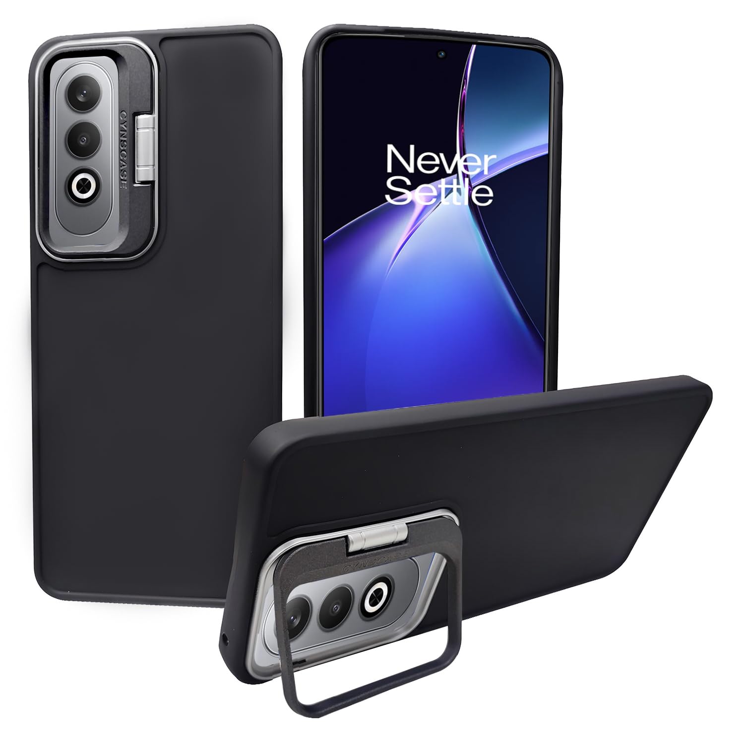 A rtistque Silicone Back Cover Case for OnePlus Nord CE 4 5G with Camera Stand | Shockproof TPU | Stylish Protective Design | Slim Fit | Ultra Matte |OnePlus Nord CE 4 5G Back Cover - Black (B0D44LQNG1) Amazon Price History, Amazon Price Tracker