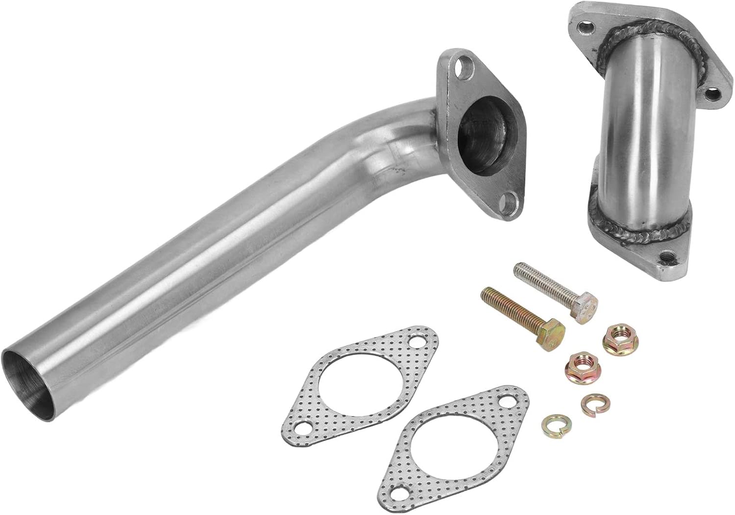 Wastegate Dump Tube Wastegate Dump Pipe Elbow Adapter Set Stainless