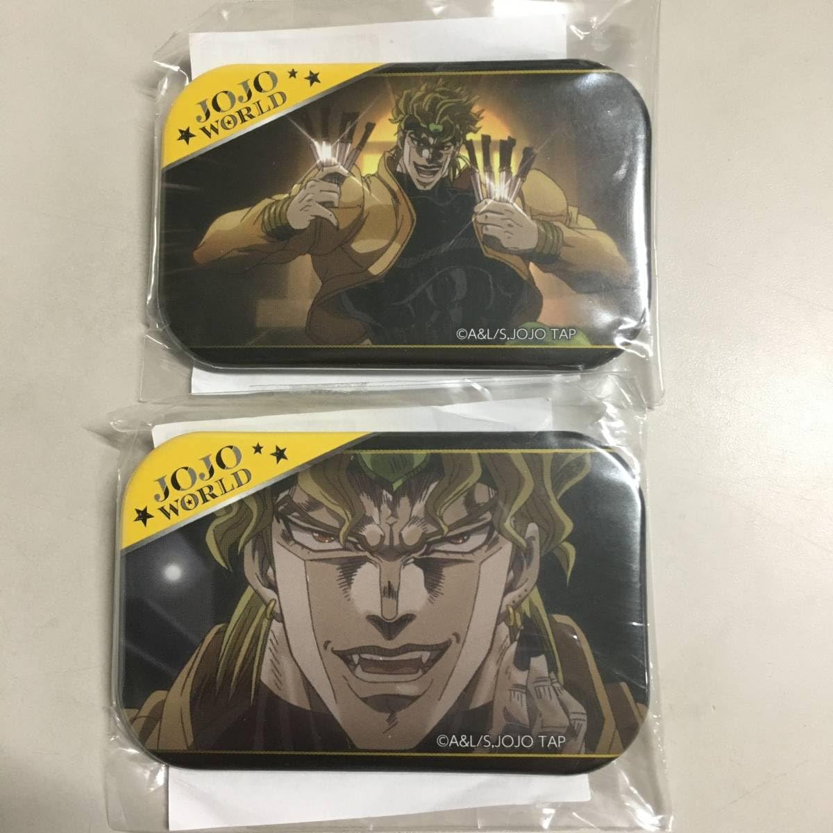 JOJO WORLD ディオ DIO カド丸缶バッジ 全種 ジョジョの奇妙な冒険 JOJO WORLD ディオ DIO カド丸缶バッジ 全種 ジョジョの奇妙な冒険