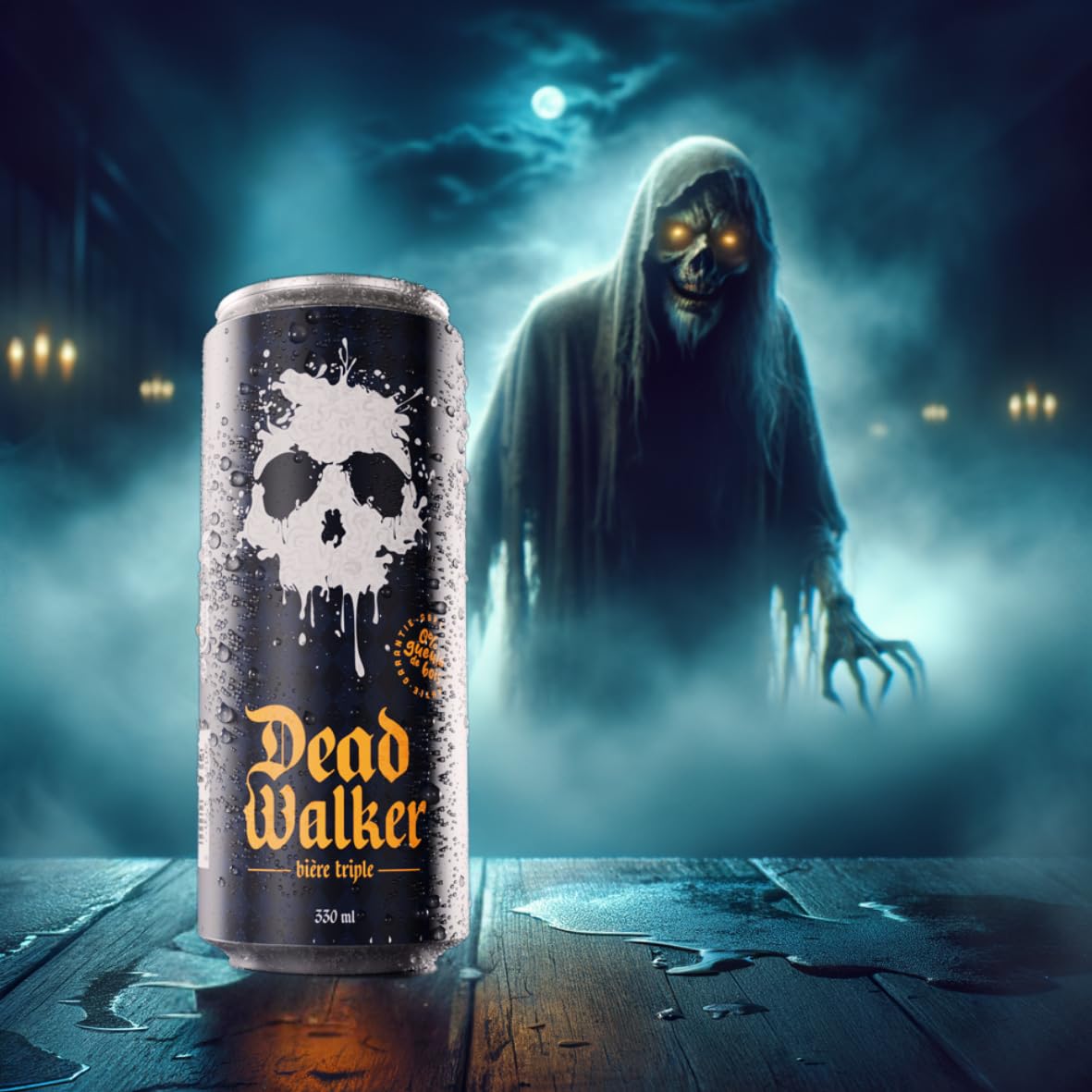 Bière sans alcool DEAD WALKER Triple 0%