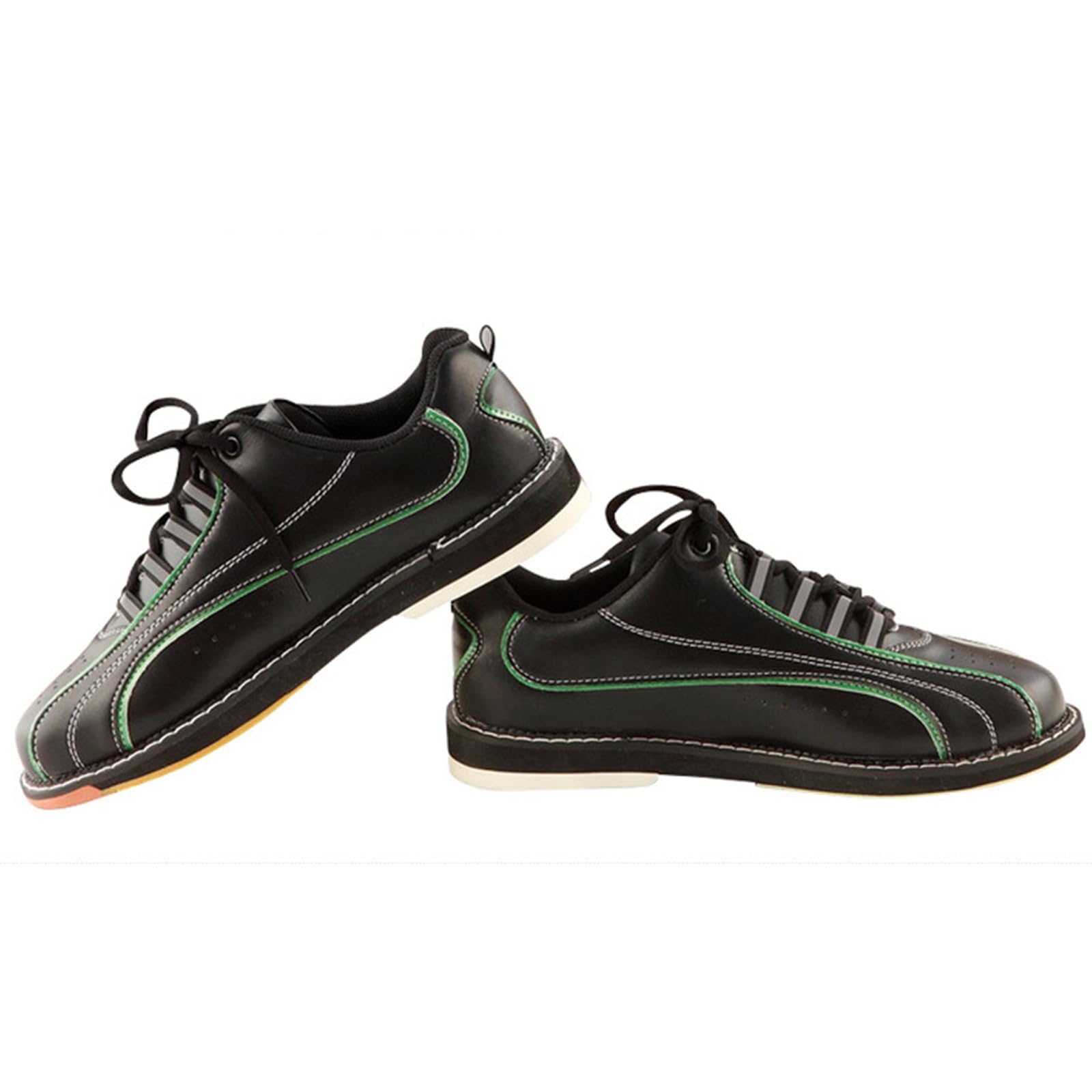 SDEQA Bowlingschuhe für Herren Lawn Bowls-Sneaker rutschfest und bequem