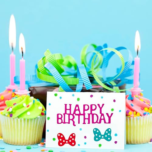 Miniatura 7 de 3 juegos de troqueles de corte de metal de feliz cumpleaños, plantillas troqueladas de mariposa y SENHAI Happy Birthday para hacer tarjetas de