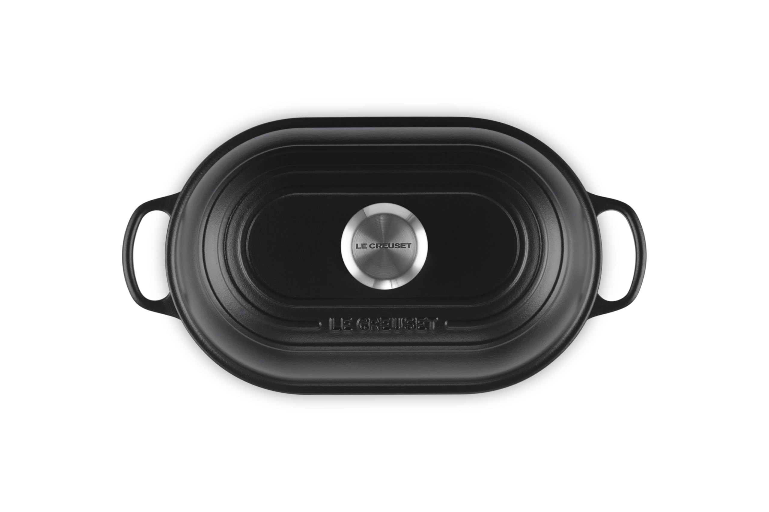 Le Creuset Horno de pan ovalado de hierro fundido esmaltado, 11.5 pulgadas, regaliz
