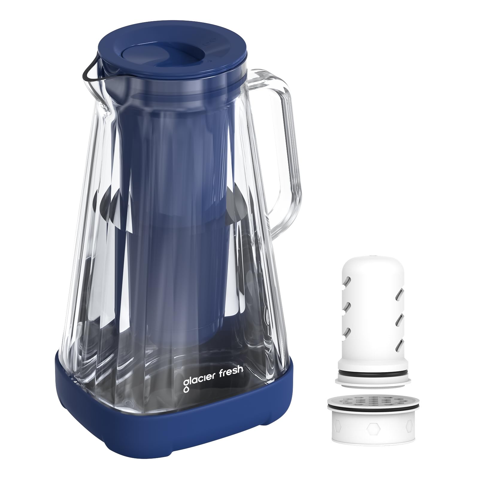 GLACIER FRESH Purela Glass Pitcher