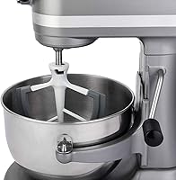 Vista 6 de Flex Edge Beater for KitchenAid Bowl-Lift Stand Mixer - 6 Quart Flat Beater Paddle with Flexible Silicone Edges