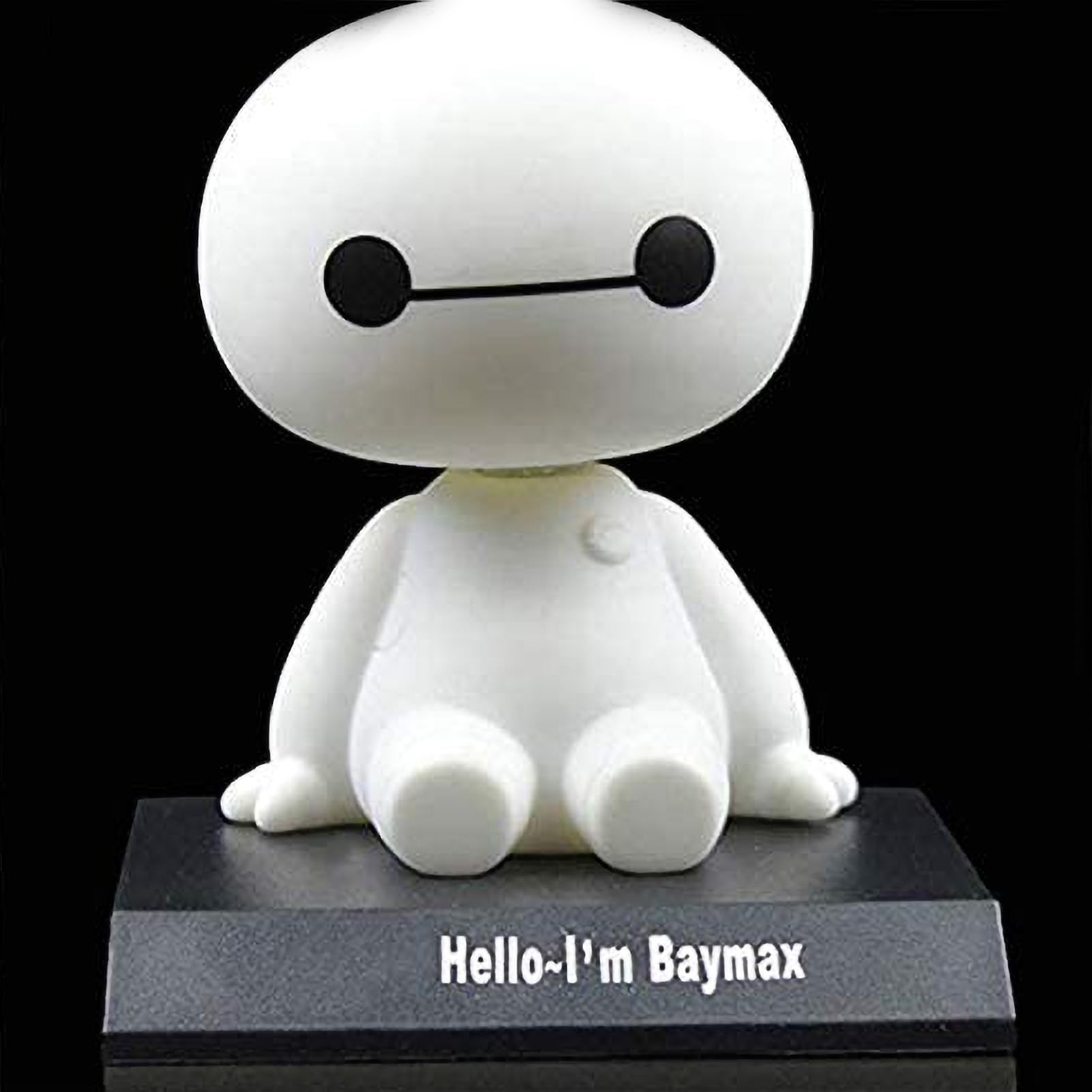 DANUC Pop Big Hero 6 Baymax Cute Cartoon Bobblehead Doll Toy Car Accessories/Dashboard Bobblehead for Car/ Interior Decoration, Bobble Head Toy, Kid's Gift